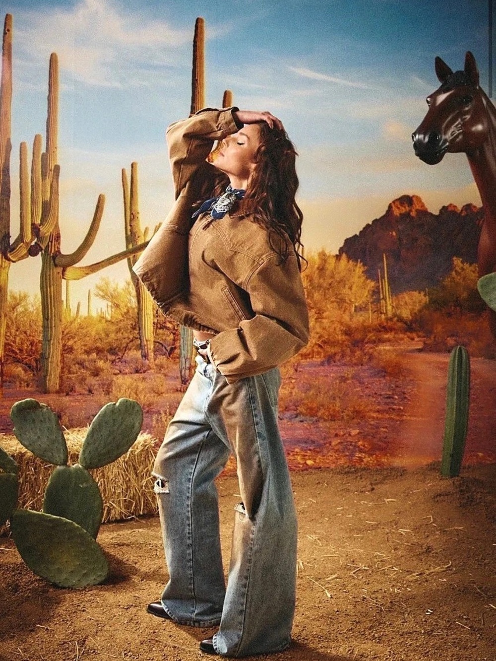 Sabbi The Howdy Cowboy Jacket Medium NWT!